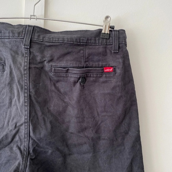 Levis Red Tab XX Chino Slim Taper Leg Black W36 L29 - Picture 4 of 11
